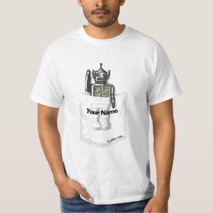 Scifi pocket robot  T-Shirt