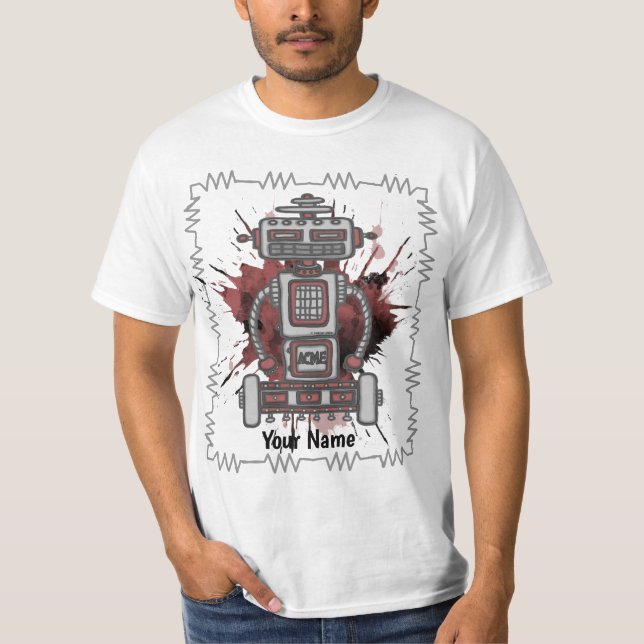 Scifi robot one  T-Shirt (Front)