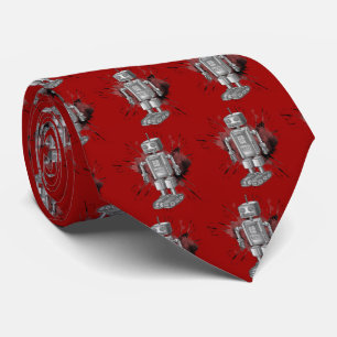 Scifi robot seven tie