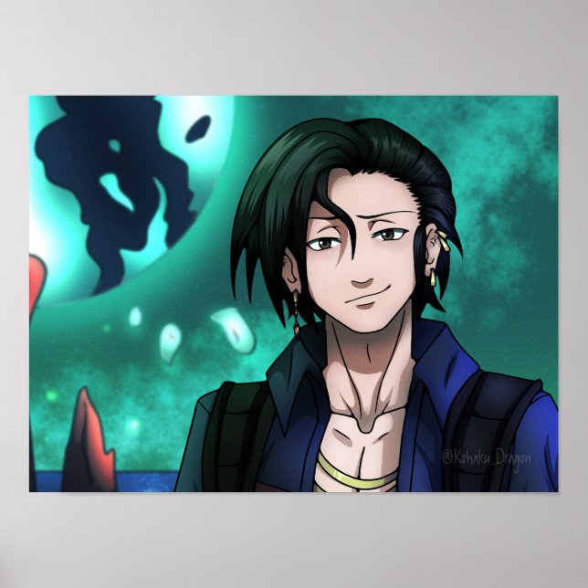 Scifi Space Pirate Poster (Front)