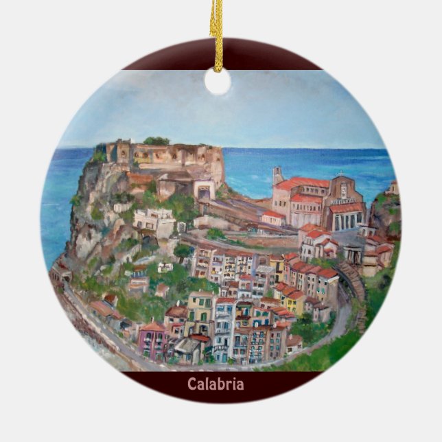 Scilla, Calabria - Ornament (Back)
