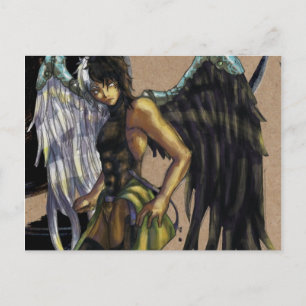 Scillian Goth Postcard