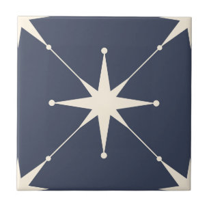 Scintilla blue Star Tile