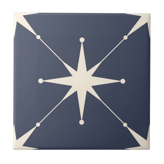 Scintilla blue Star Tile (Front)