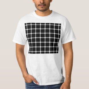 Scintillating Grid Optical Illusion T-Shirt