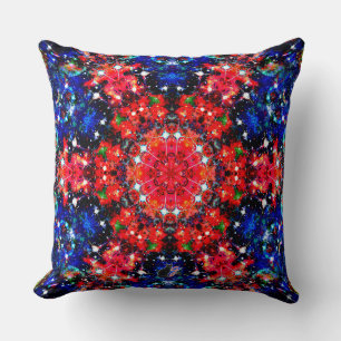 Scintillation Stellar Kaleid Cushion