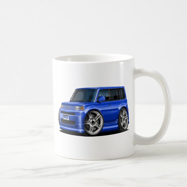 Scion XB Blue Car Coffee Mug (Right)