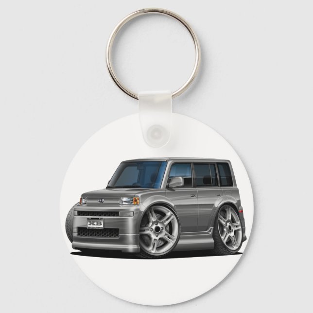 Scion XB Grey Car Key Ring (Front)