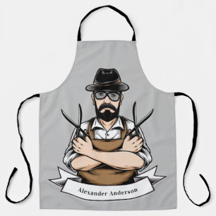 Scissor Guy Personalize Apron
