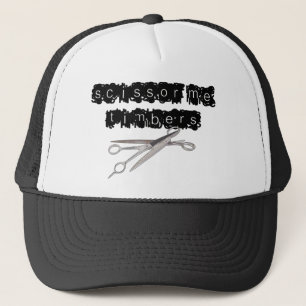 Scissor Me Timbers Trucker Hat
