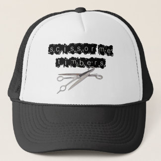 Scissor Me Timbers Trucker Hat
