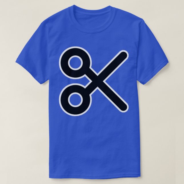 Scissor Scissors T-Shirt (Design Front)