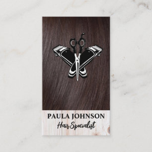 Scissors Barber Hair Clippers Business Card