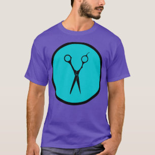 Scissors Blue T-Shirt