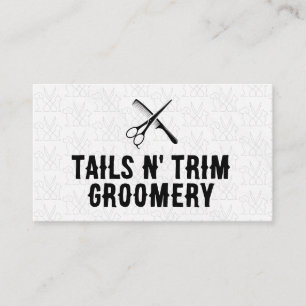 Scissors Comb   Pet Grooming Service Business Card