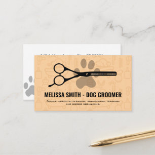Scissors   Doggy Paw Appointment Card