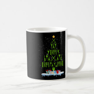 Scissors Hair Christmas Tree Funny Hairstylist Xma Coffee Mug
