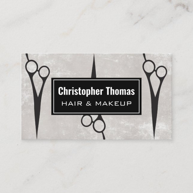 Scissors | Hair Stylist Business Card (Front)