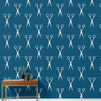Scissors Hair Stylist Pattern