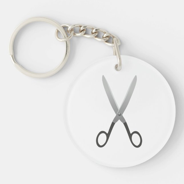 Scissors Key Ring (Front)