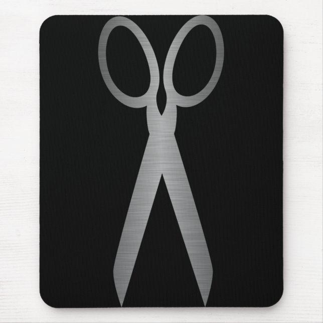 Scissors Mouse Mat (Front)