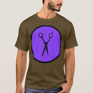 Scissors Purple T-Shirt