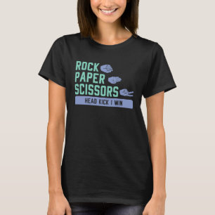 Scissors stone paper karate T-Shirt