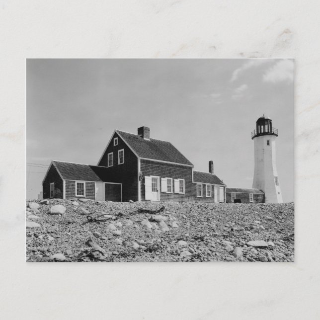 Scituate Light Postcard (Front)
