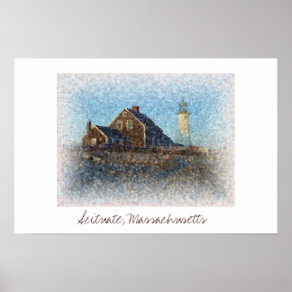 Scituate Light Poster