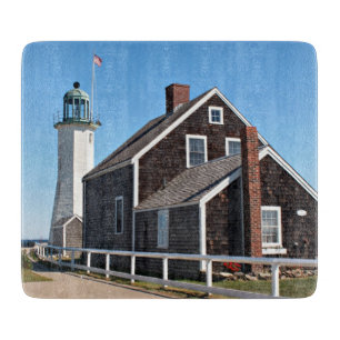 Scituate Lighthouse, MA Cutting Board