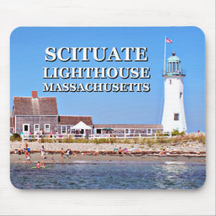Scituate Lighthouse, Massachusetts Mousepad