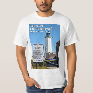 Scituate Lighthouse, Massachusetts T-Shirt