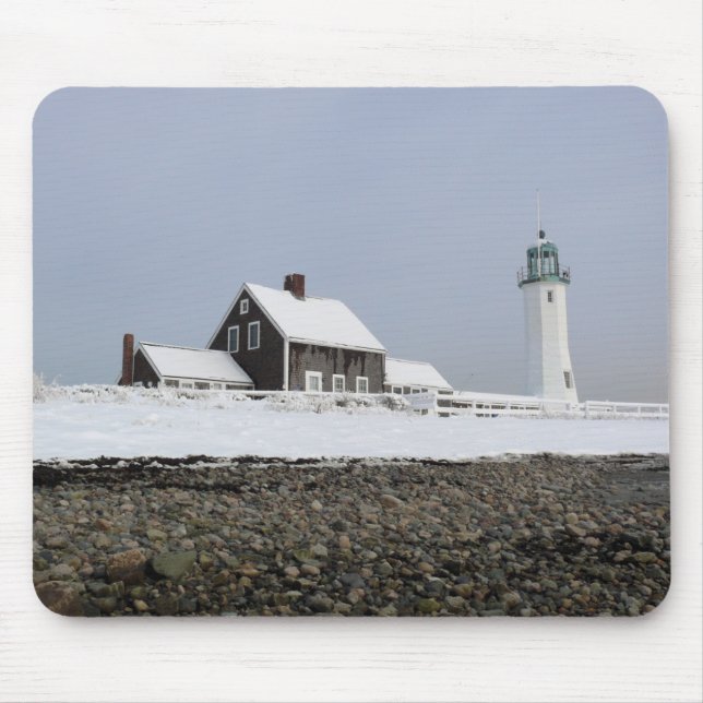 Scituate Lighthouse Mousepad (Front)