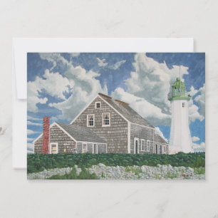 Scituate Lightkeeper's House Invitation