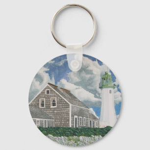 Scituate Lightkeeper's House Key Ring