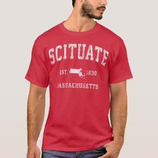 Scituate Massachusetts Ma Athletic Sports family r T-Shirt