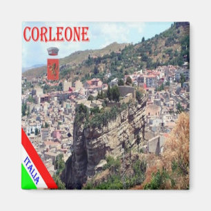 SCL079 CORLEONE, Sicily, Italy, Fridge Magnet