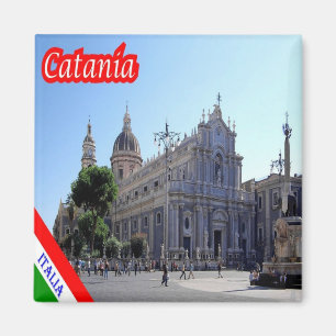 SCL096 CATANIA Cathedral, Sicily, Italy, Fridge Magnet