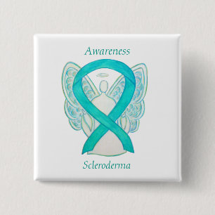 Scleroderma Angel Awareness Ribbon Pins