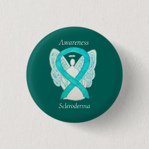Scleroderma Angel Awareness Ribbon Pins
