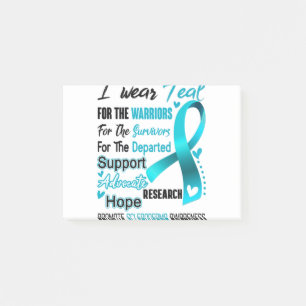 Scleroderma Awareness Month Ribbon Gifts Post-it Notes