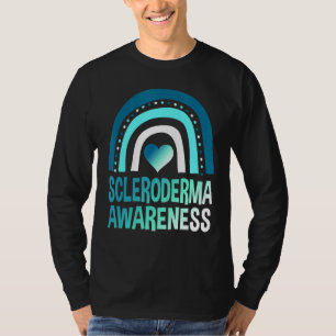 Scleroderma Awareness Month Survivor Warrior Teal T-Shirt