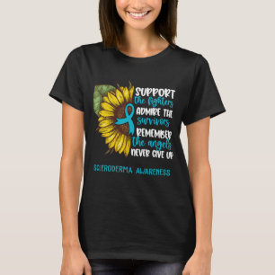 Scleroderma Awareness Ribbon Support Gifts T-Shirt
