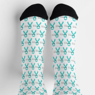 Scleroderma Awareness socks