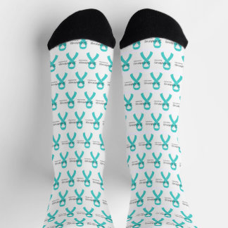 Scleroderma Awareness socks
