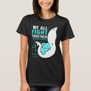 Scleroderma Awareness We All Fight Together Elepha T-Shirt