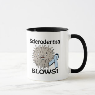 Scleroderma Blows Awareness Design Mug