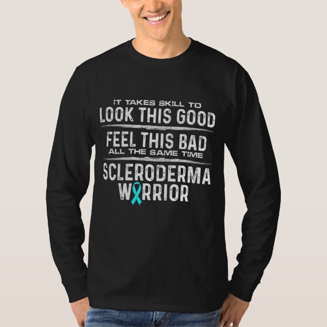Scleroderma Survivor Warrior Skills Awareness 1 T-Shirt (Front)