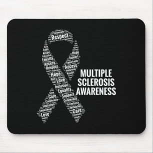 Sclerosis Awareness Ms Respect Care Advocacy Gift  Mouse Mat