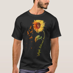 Sclerosis Awareness Sunflower Ms Awareness T-Shirt